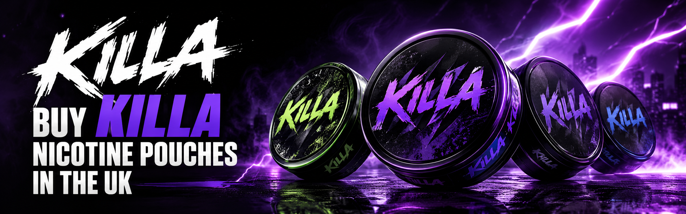 Buy Killa Nicotine Pouches in the UK